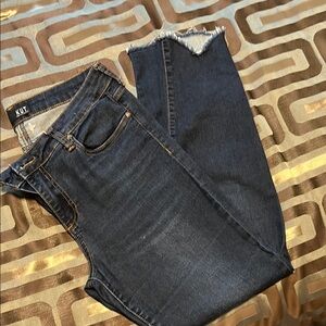 Kut from the Kloth Blue Ankle Cropped Jeans